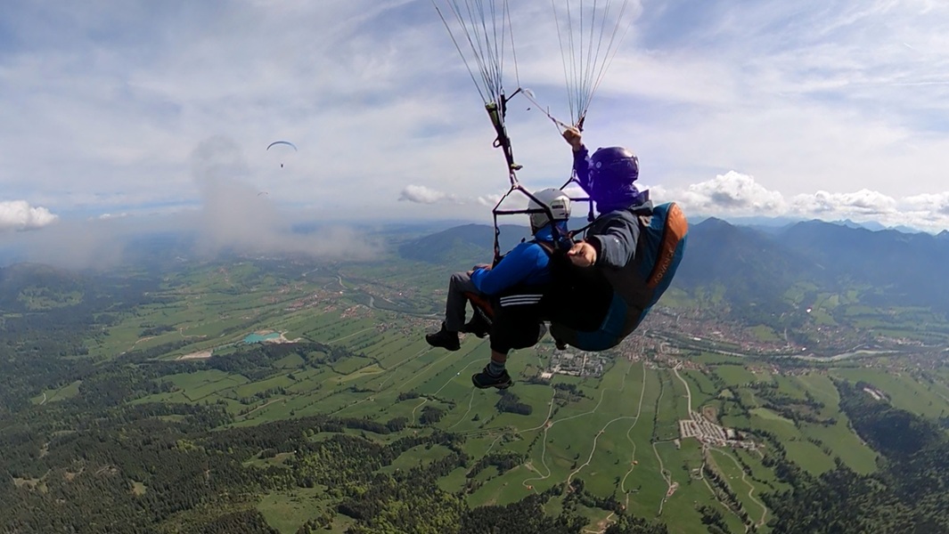 Tandem Paragliding Brauneck - Gleitschirmfliegen
